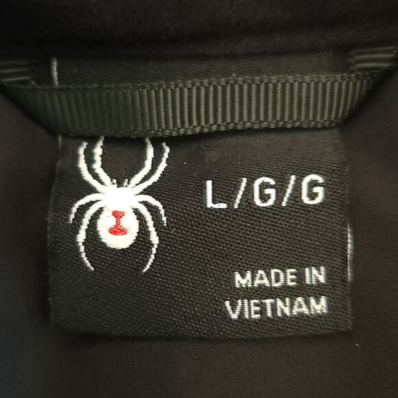 SPYDER Stealth Full Zip Hybrid ThermaWEB lightweight puffer jacket in polar Sz L - Picture 6 of 10